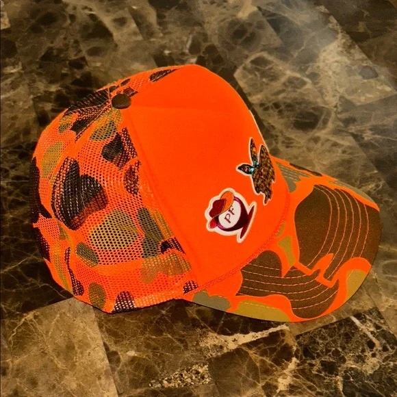 POSHFEST 2024 OTTO Orange Camo Trucker Hat CUSTOM - Picture 3 of 9